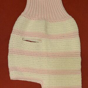 Large Hand-Crocheted Dog Sweater